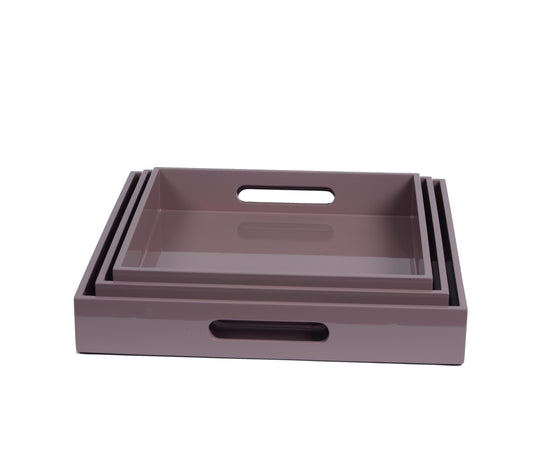 Lacquer-Tablett 3er-Set