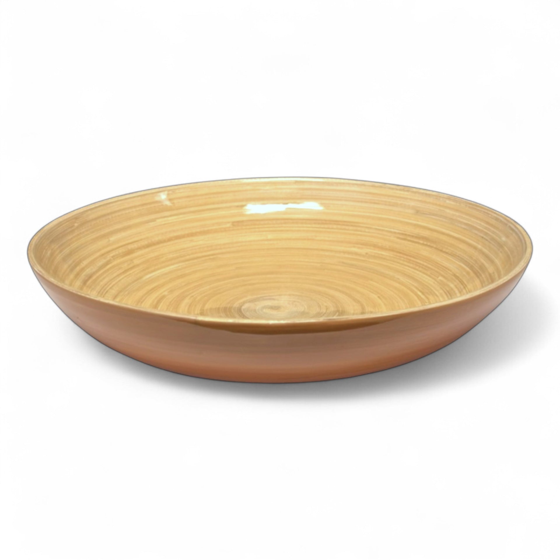 Bambus-Schüssel 30x5,5 Obstschale