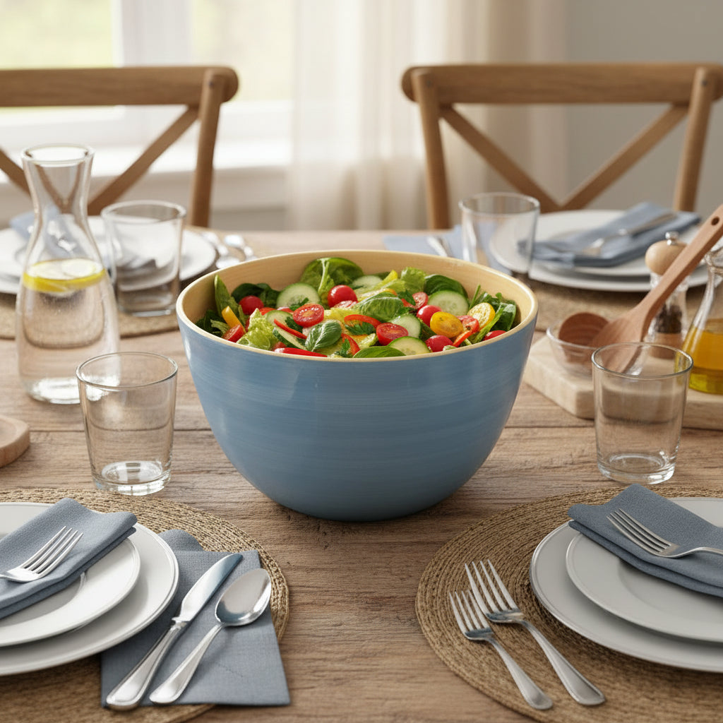 Bambus-Schüssel 22x14