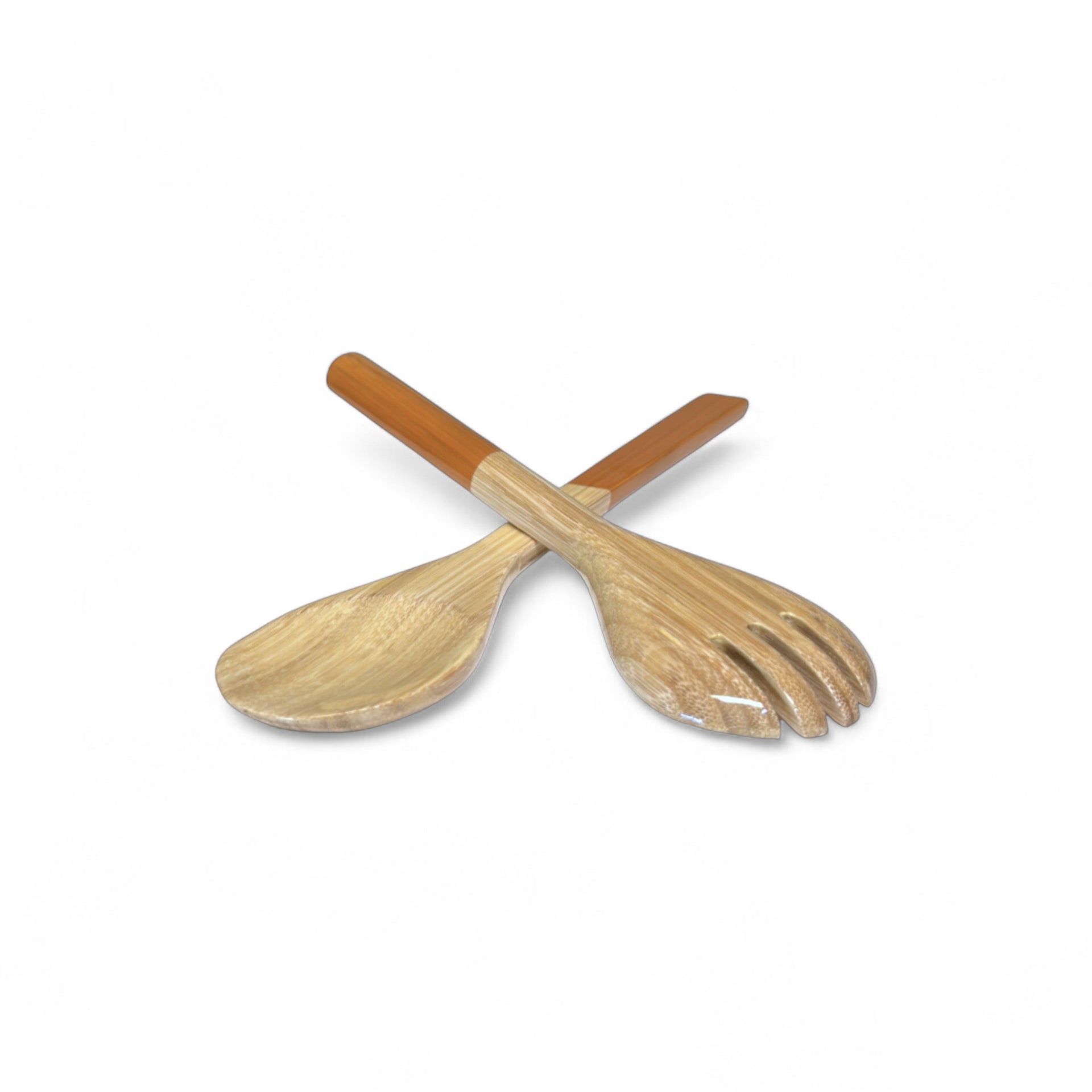 salatbesteck bambus Bambus-Besteck-Set 27,5cm