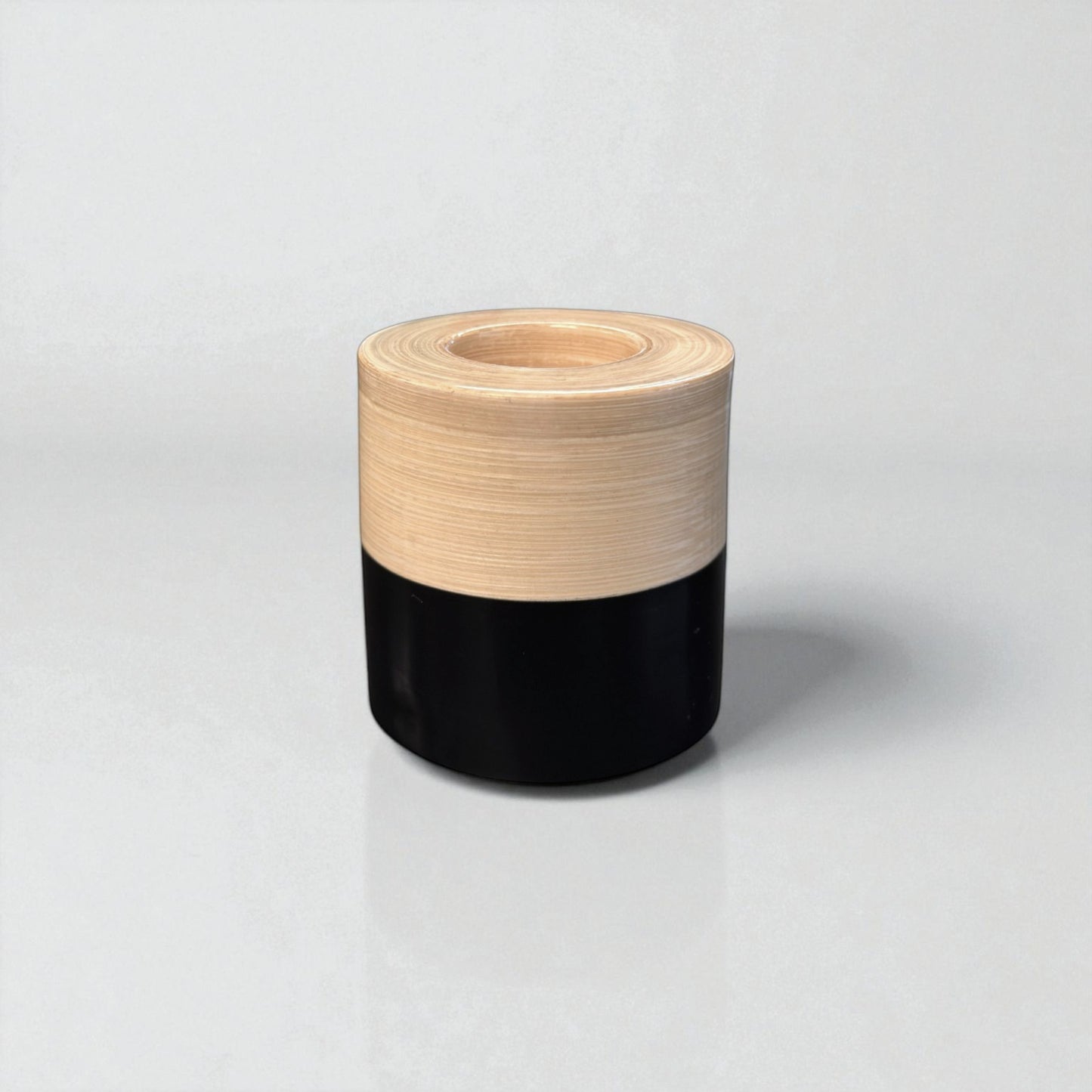 Bambus-Teelichthalter