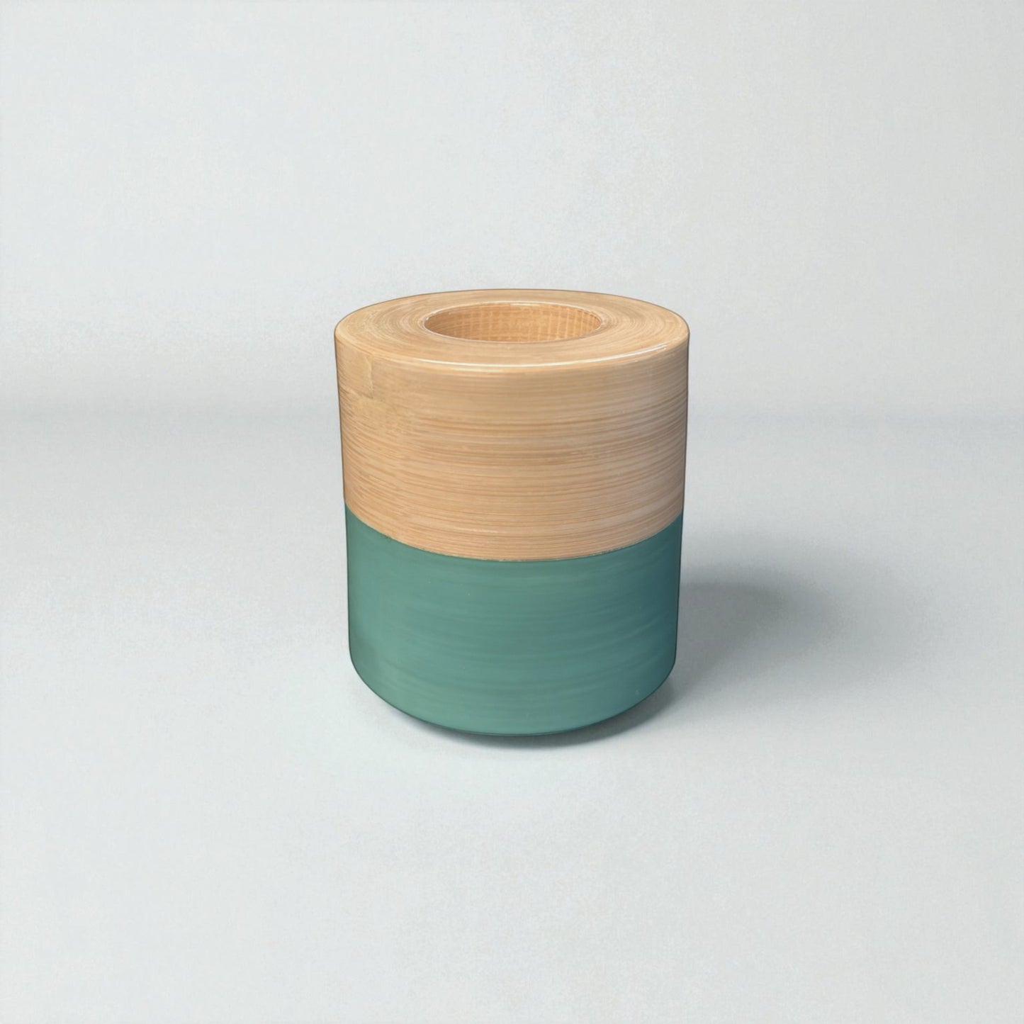 Bambus-Teelichthalter