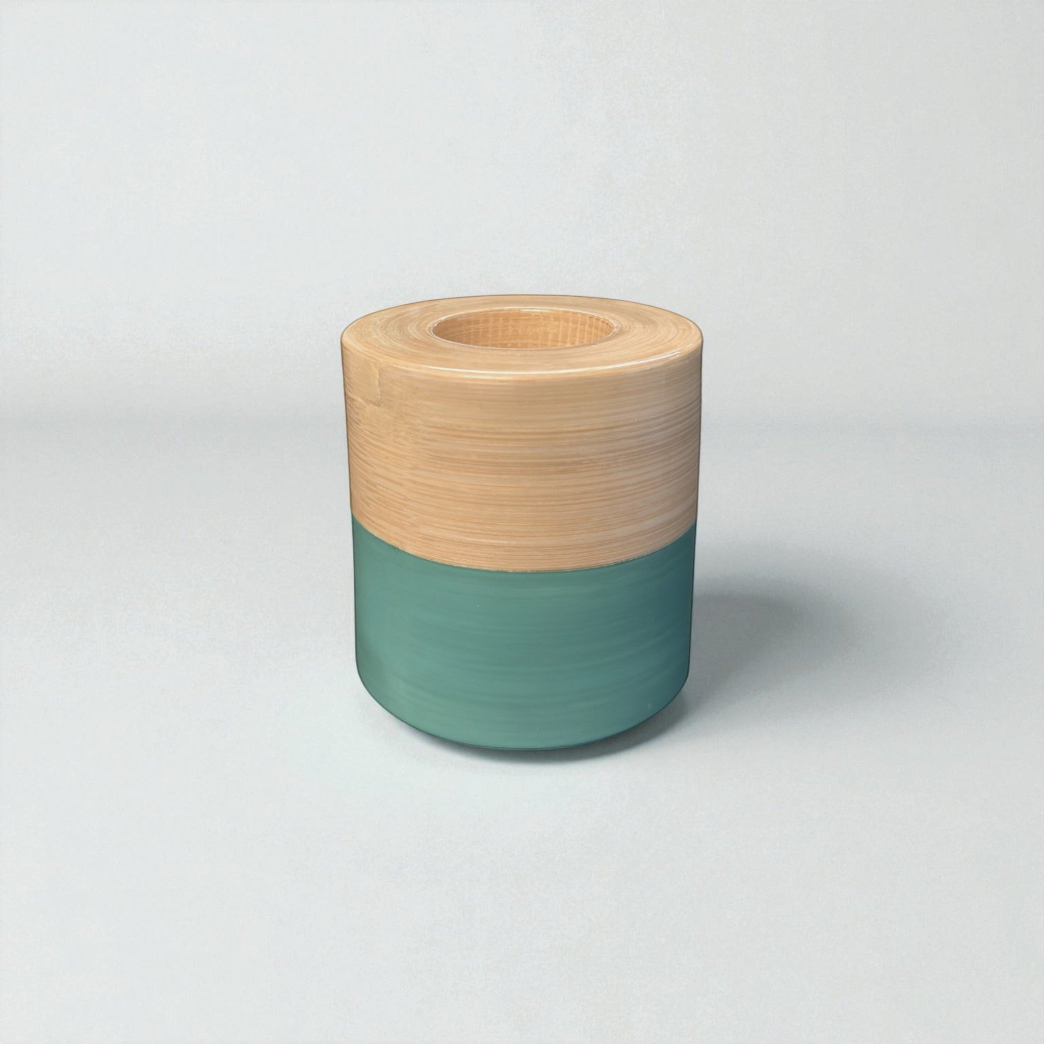 Bambus-Teelichthalter