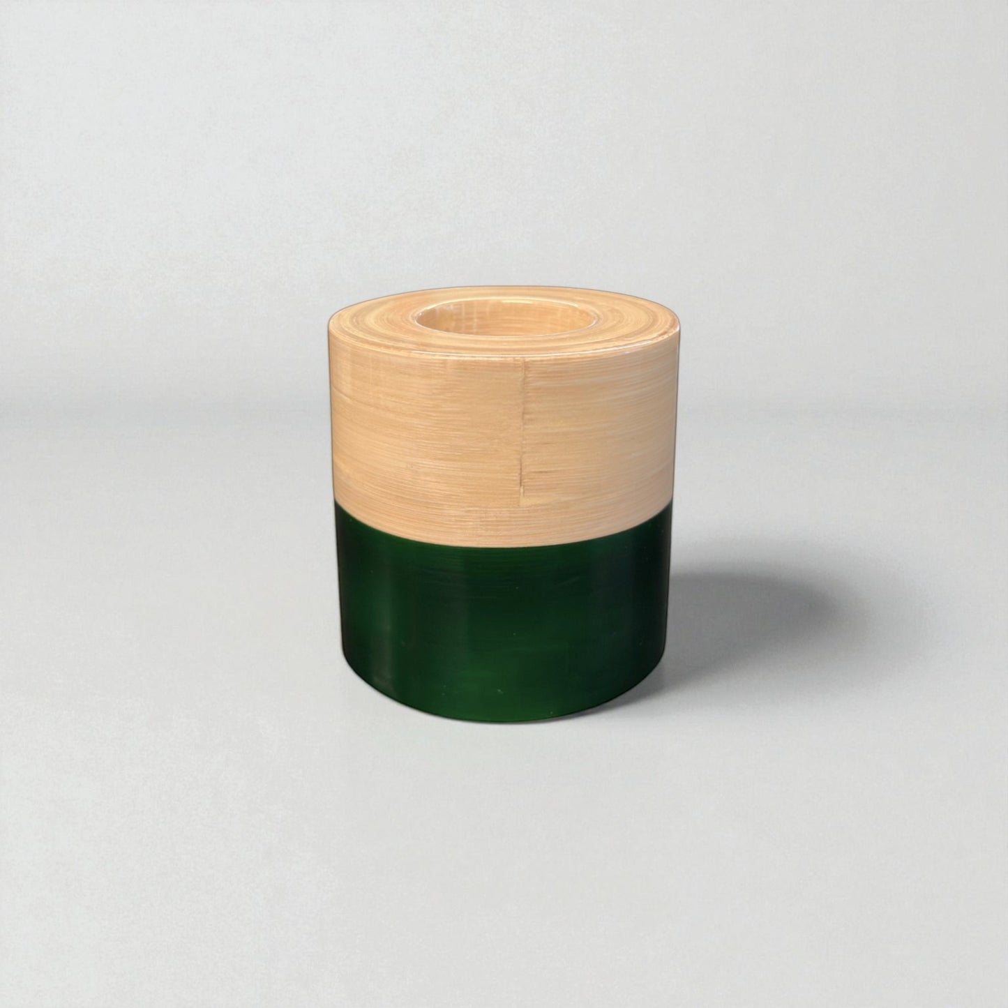 Bambus-Teelichthalter