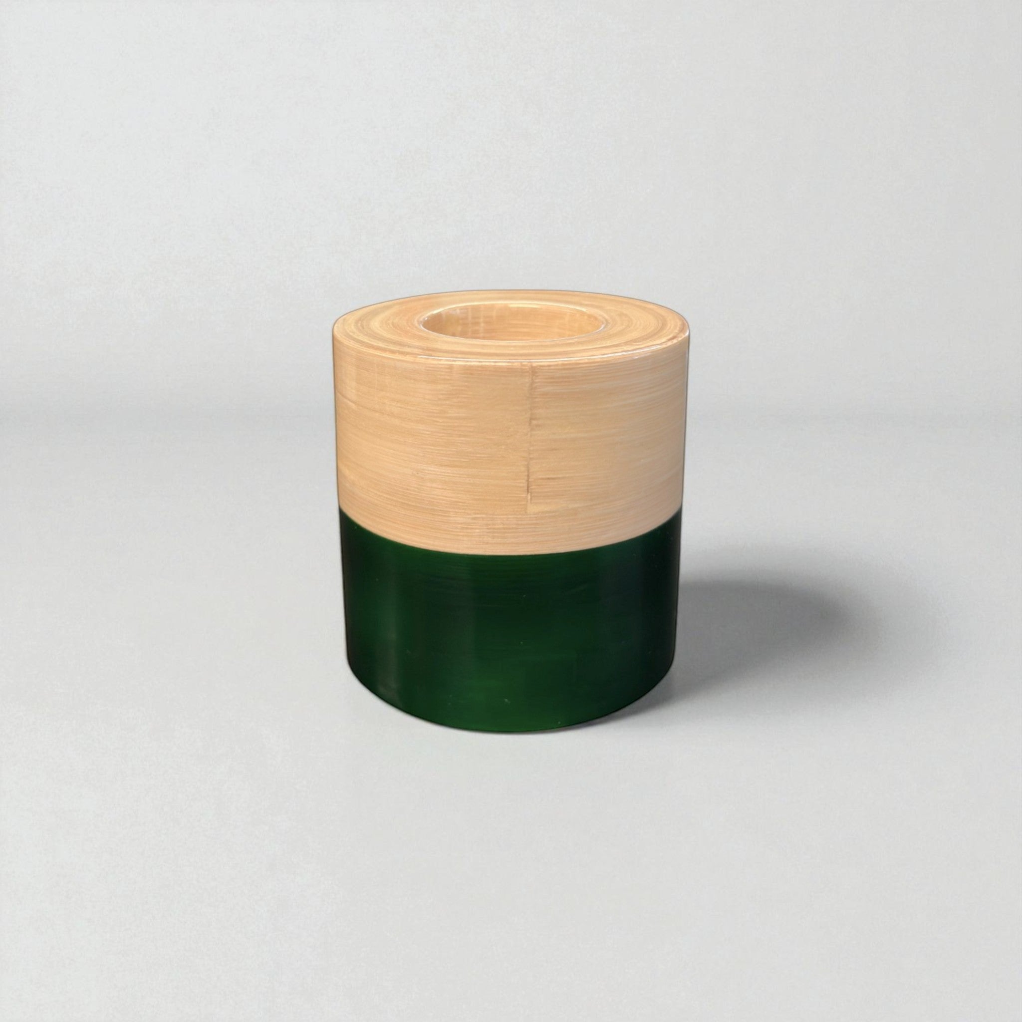 Bambus-Teelichthalter