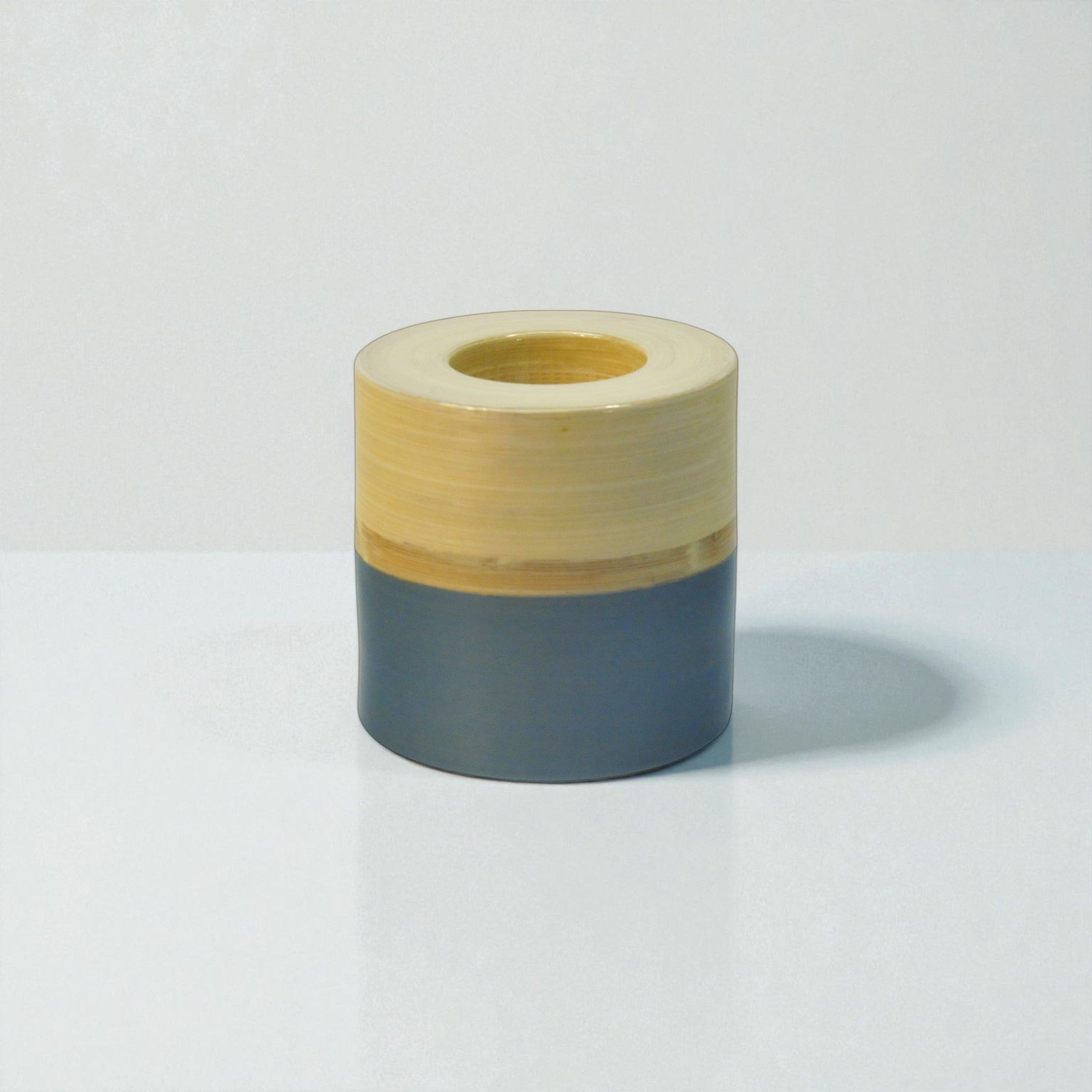 Bambus-Teelichthalter