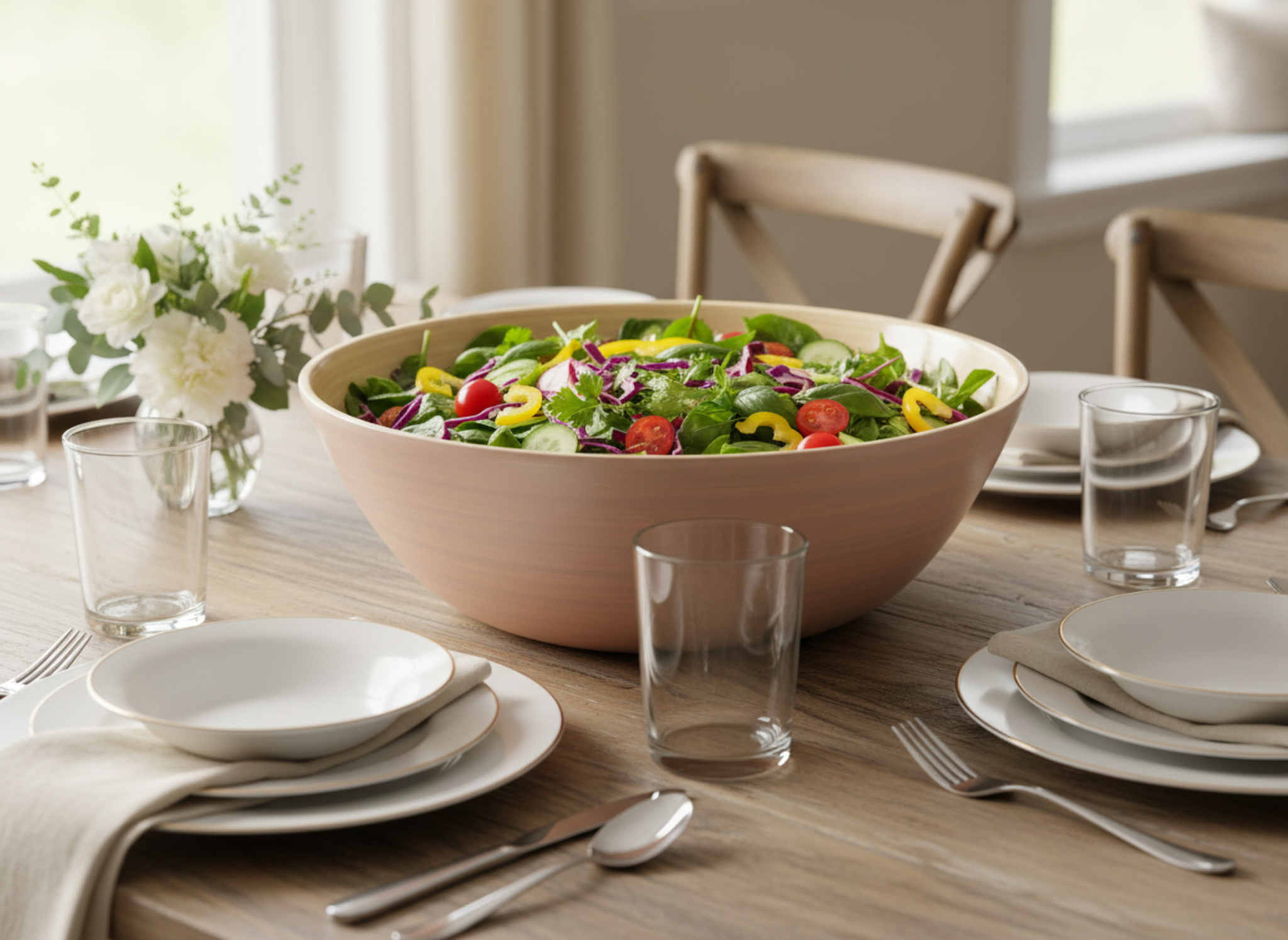 Bambus-Schüssel 40x14