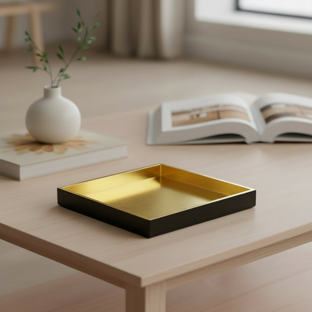 Lacquer-Tablett 20x20