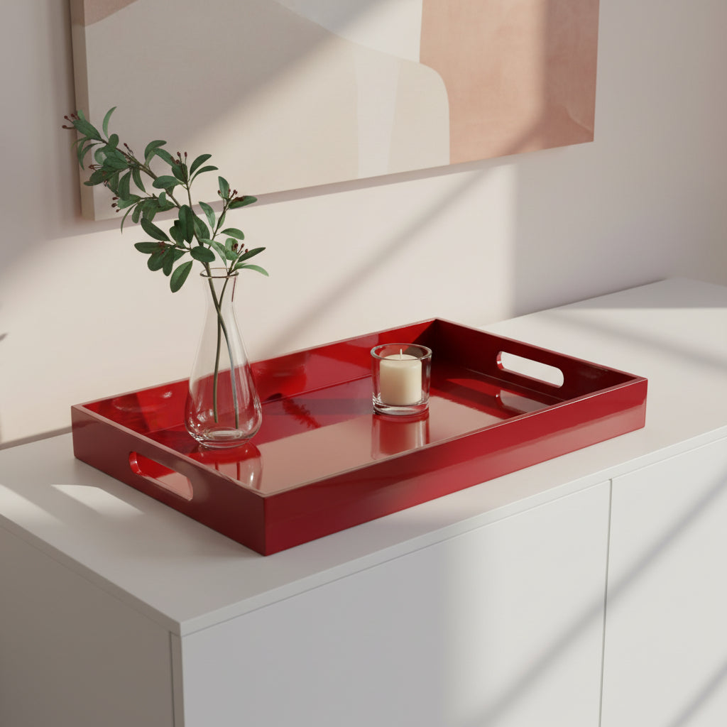 Lacquer-Tablett 40x30