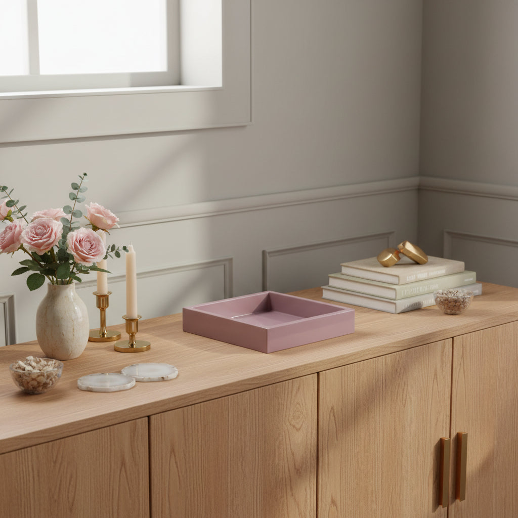 Lacquer-Tablett 12x12