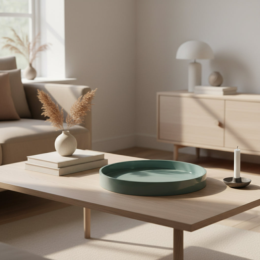 Lacquer-Tablett Ø30