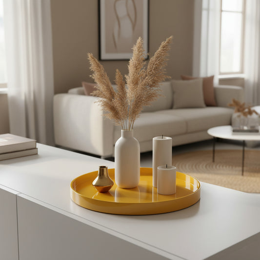 Lacquer-Tablett Ø42