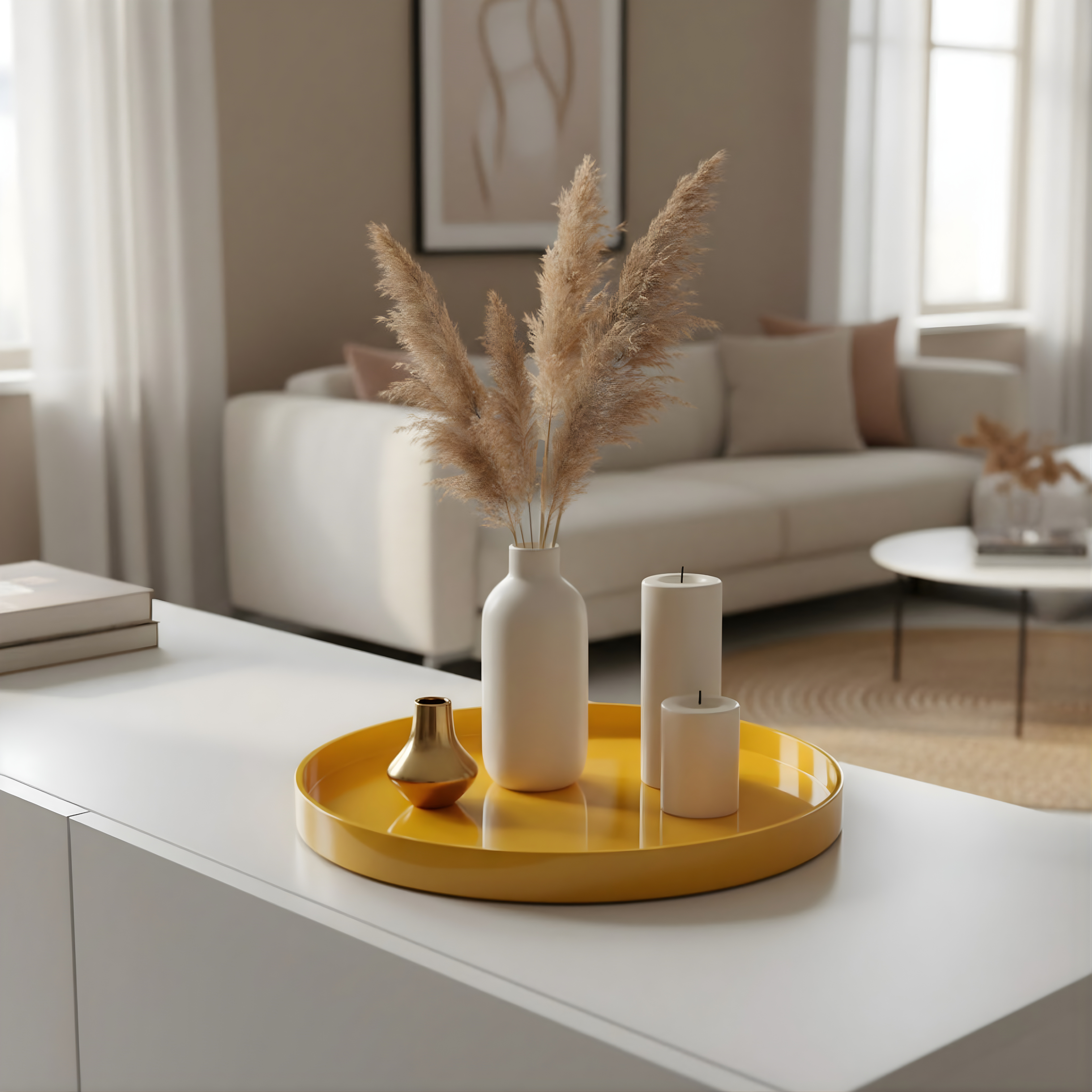 Lacquer-Tablett Ø42