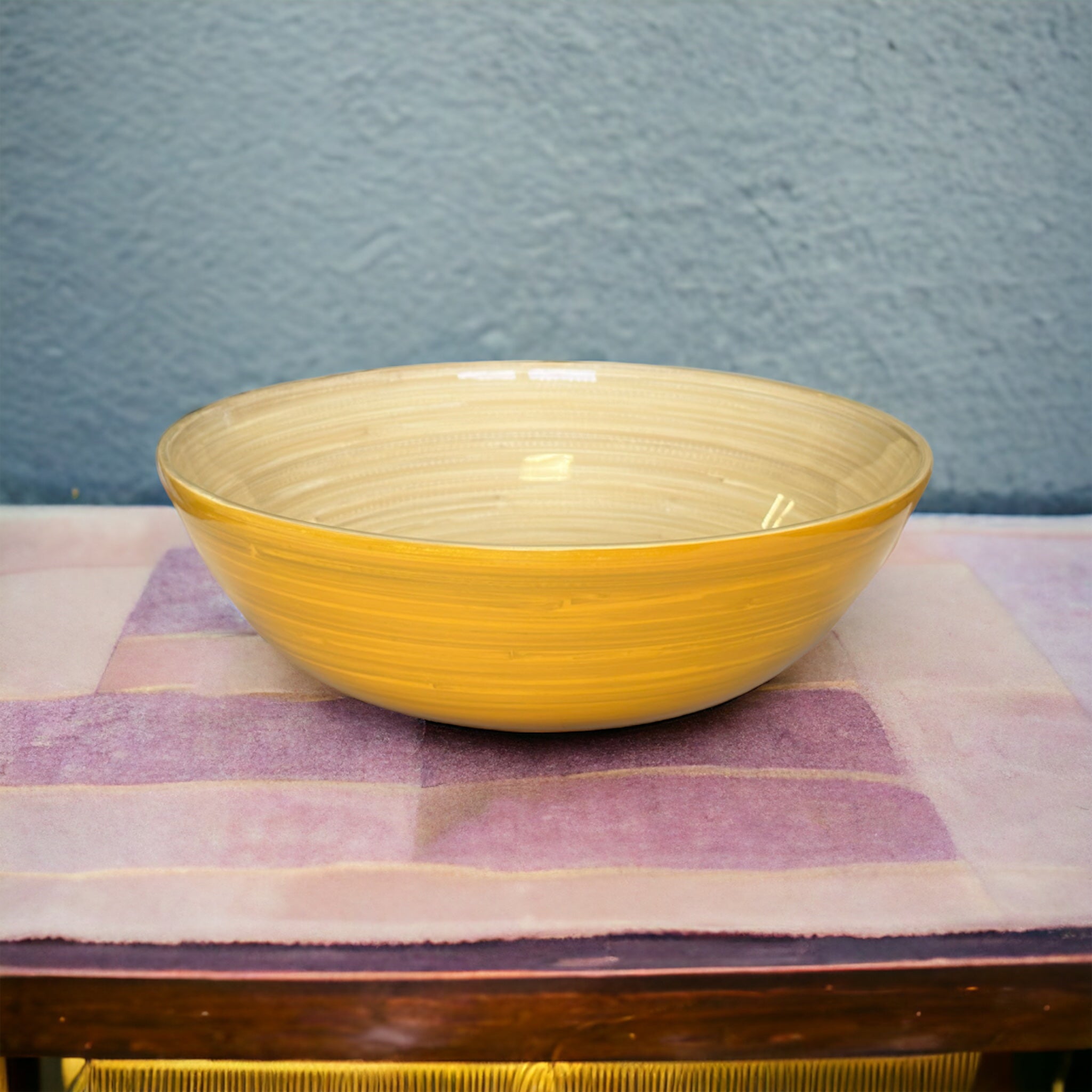 Bambus-Schüssel 26x8