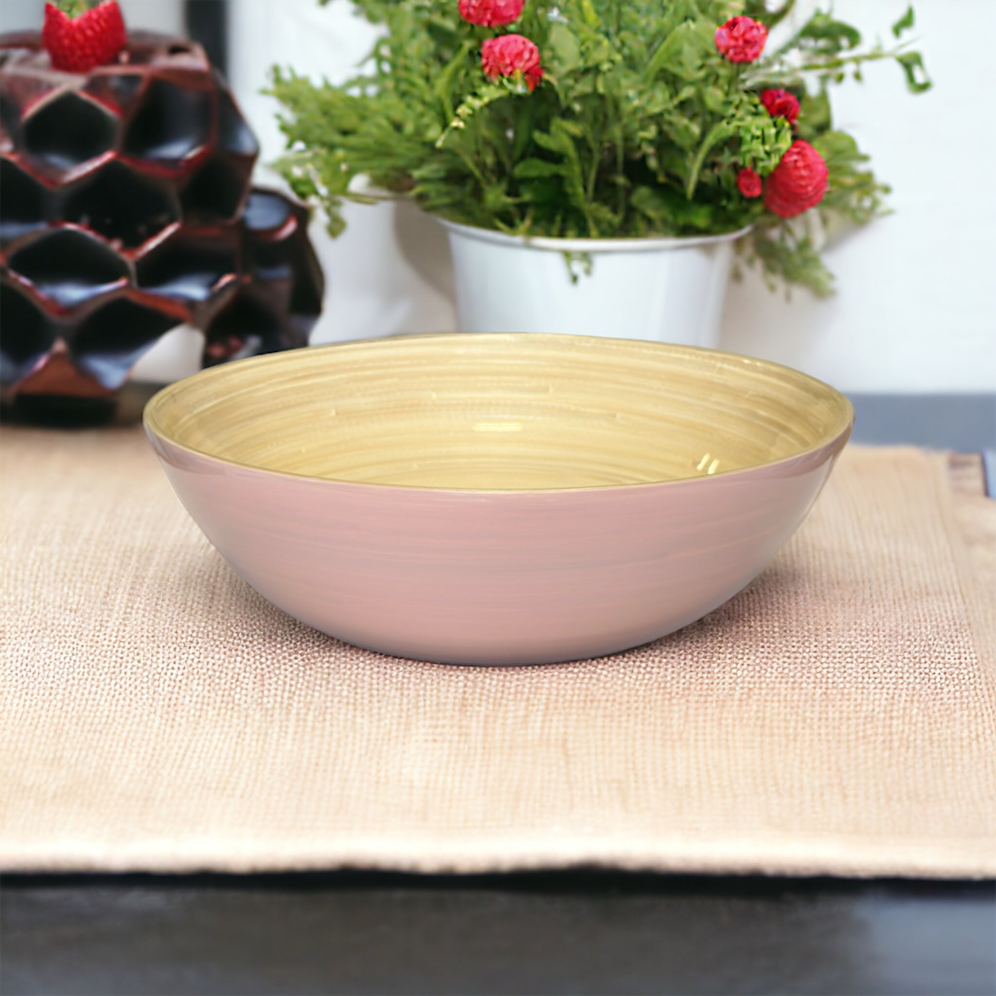 Bambus-Schüssel 26x8