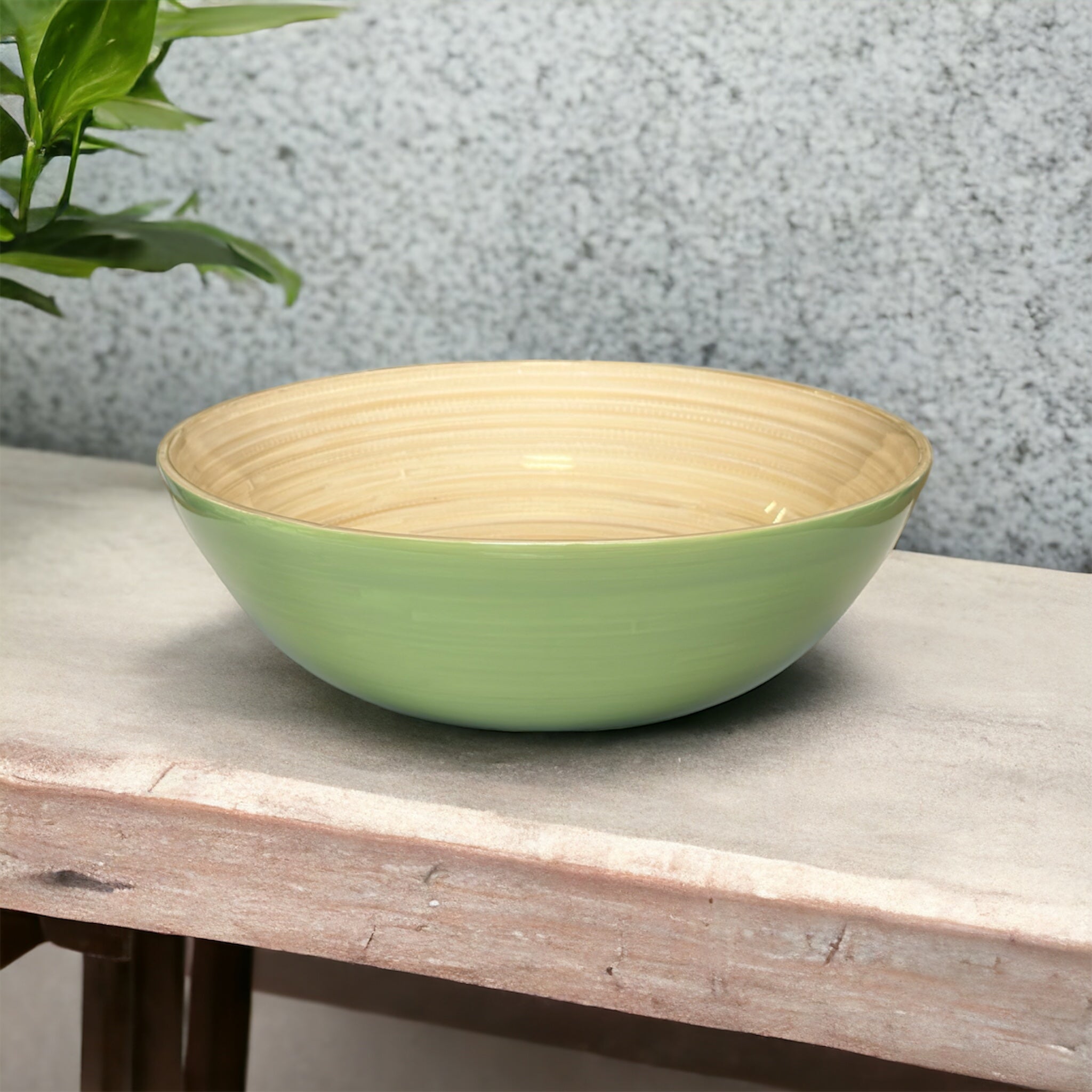 Bambus-Schüssel 26x8