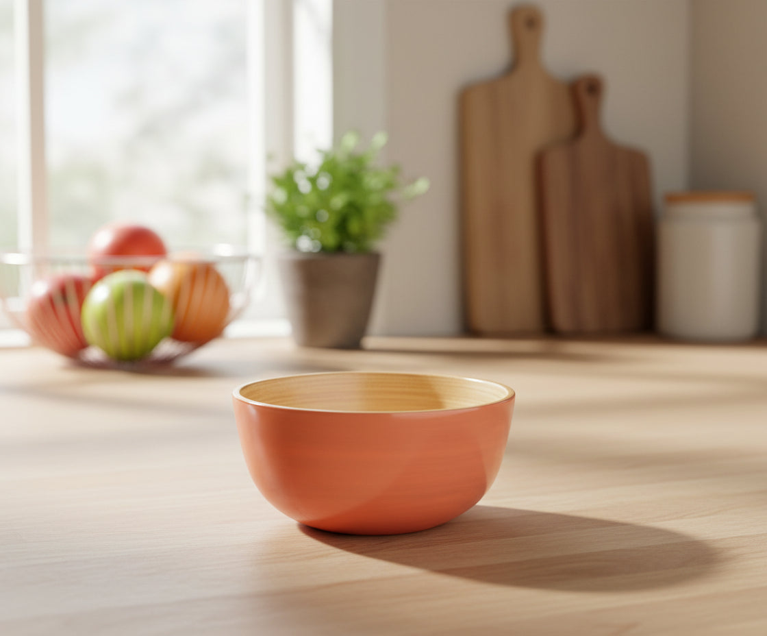 Bambus-Schüssel 10x5