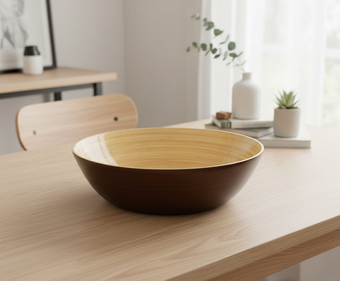 Bambus-Schüssel 30x10