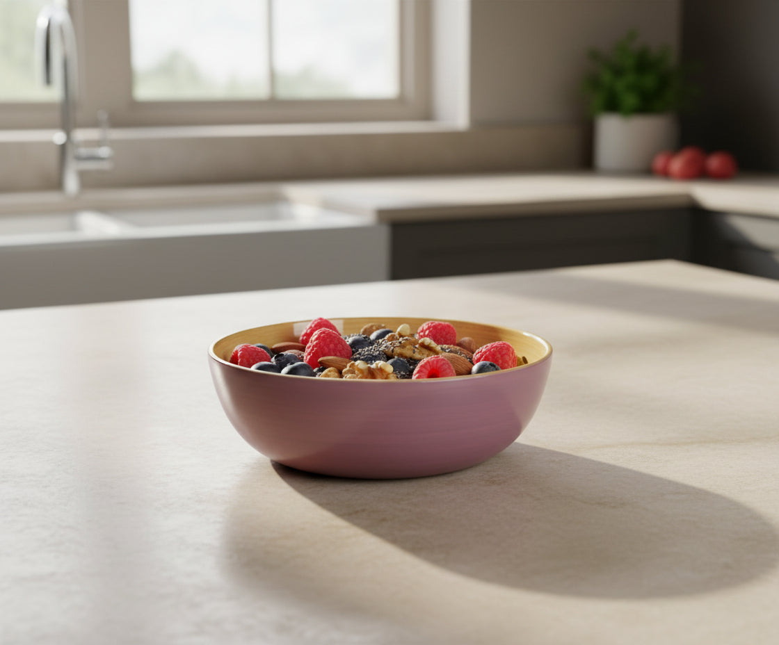 Bambus-Schüssel 15×5