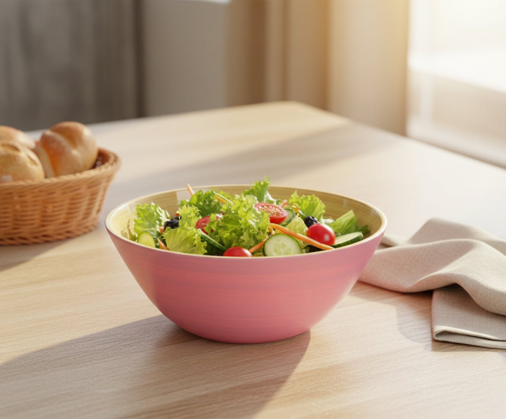 Bambus-Schüssel 22x10