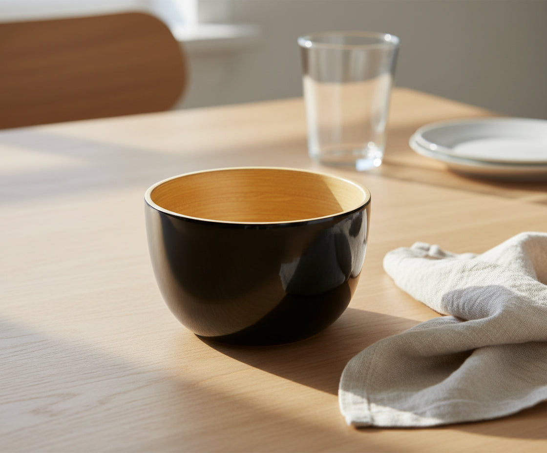 Bambus-Schüssel 12x8