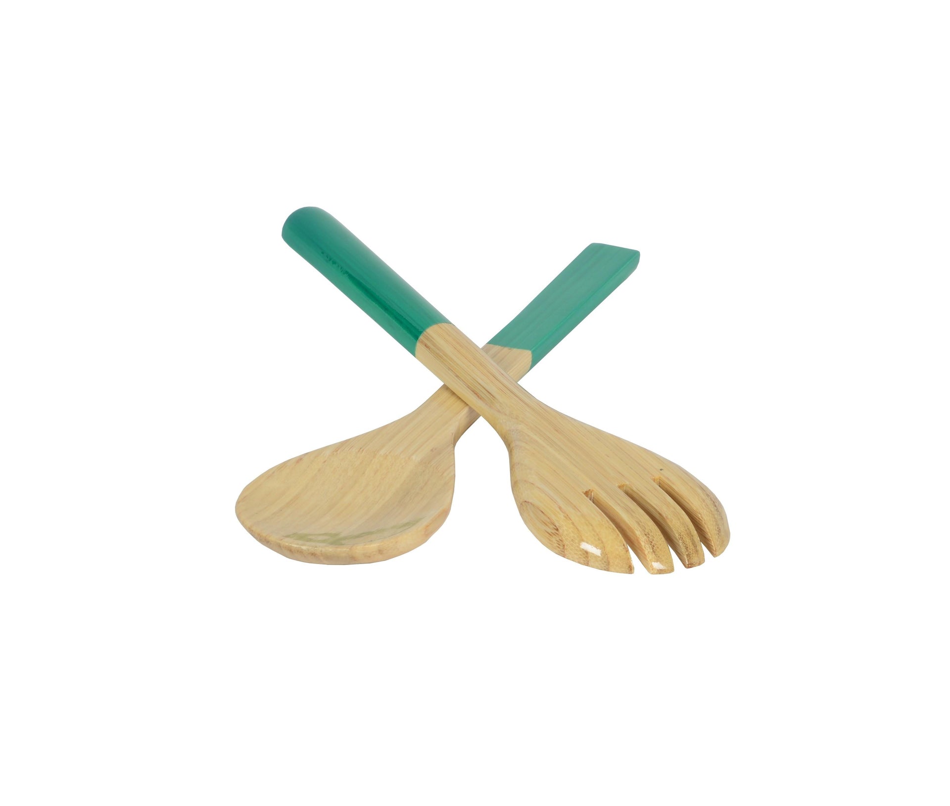 bambus salatbesteck Bambus-Besteck-Set 27,5cm
